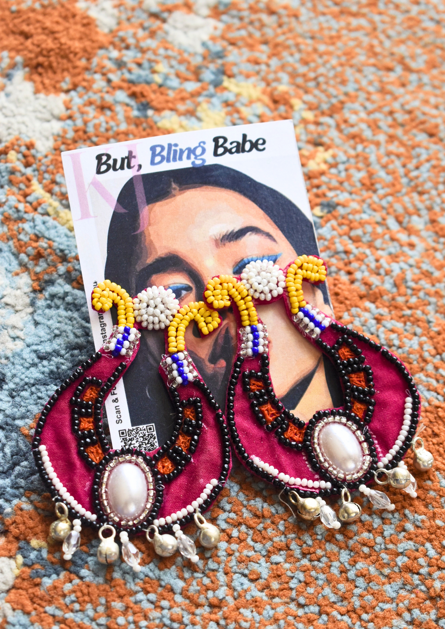 Desi Drama - Handmade Beaded Earrings