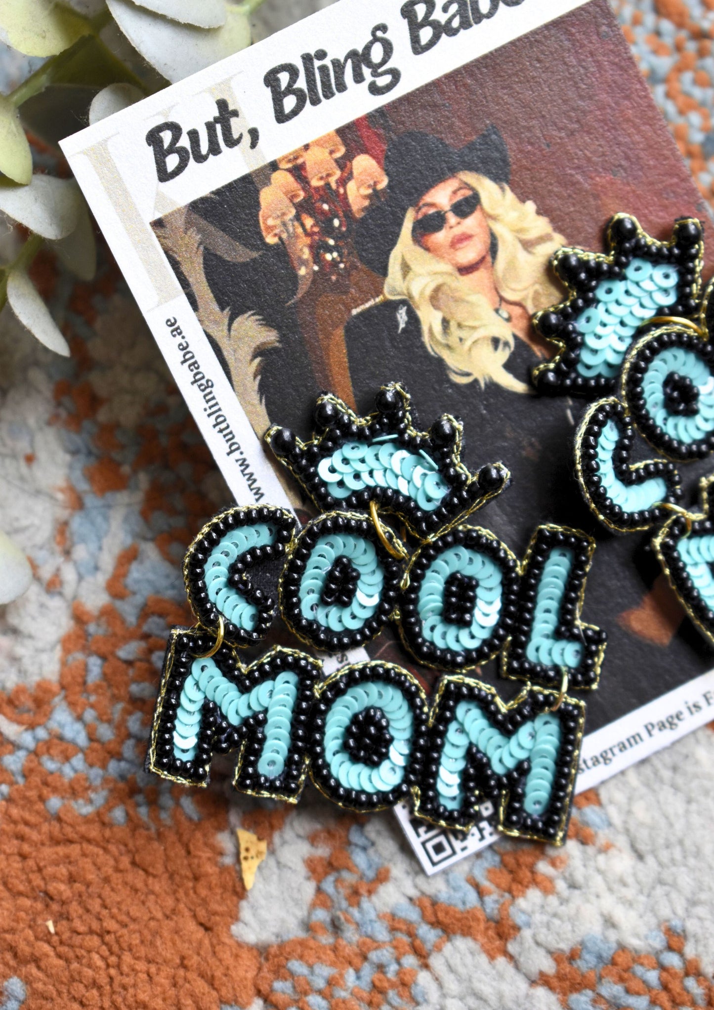 Mama's Got Sparkle - Handmade Beaded Earring