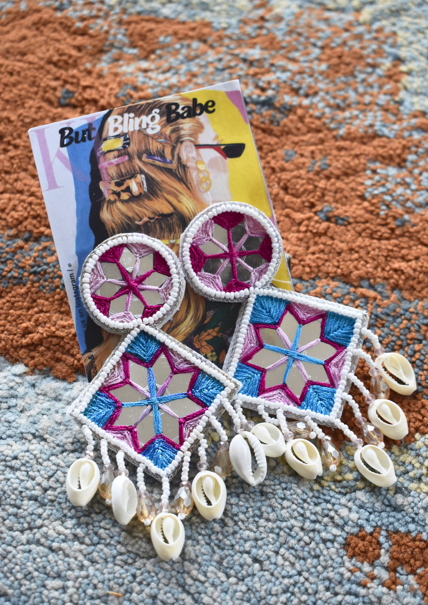 Shell We Dance? - Handmade Beaded Earrings