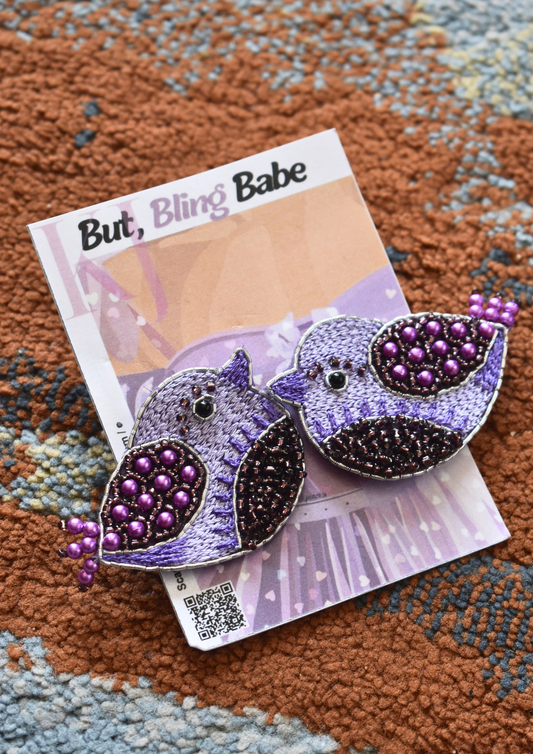 Chirp & Shine - Handmade Beaded Earrings