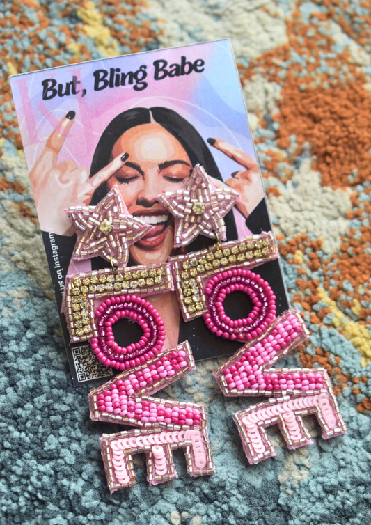 LOVE Out Loud - Handmade Beaded Earrings
