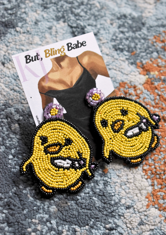 I Duck You - Handmade Beaded Earrings