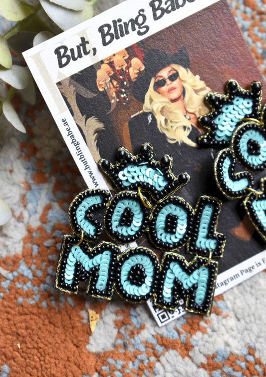 Mama's Got Sparkle - Handmade Beaded Earring