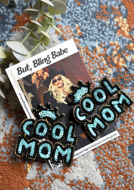 Mama's Got Sparkle - Handmade Beaded Earring
