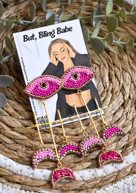 Eye See You - Handmade Beaded Earring