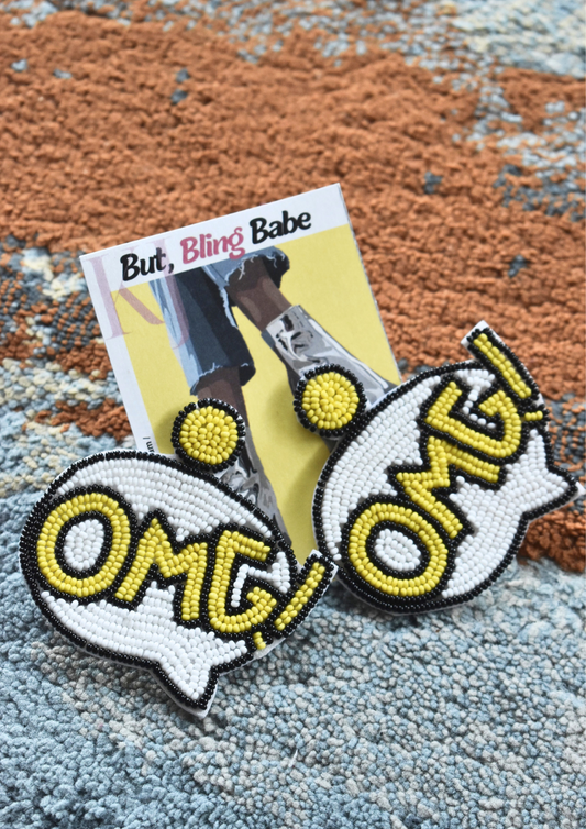 OMG Babe! - Handmade Beaded Earrings