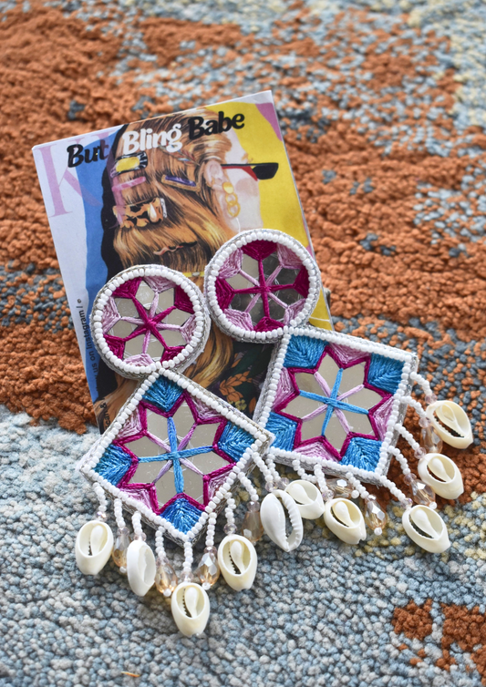 Shell We Dance? - Handmade Beaded Earrings